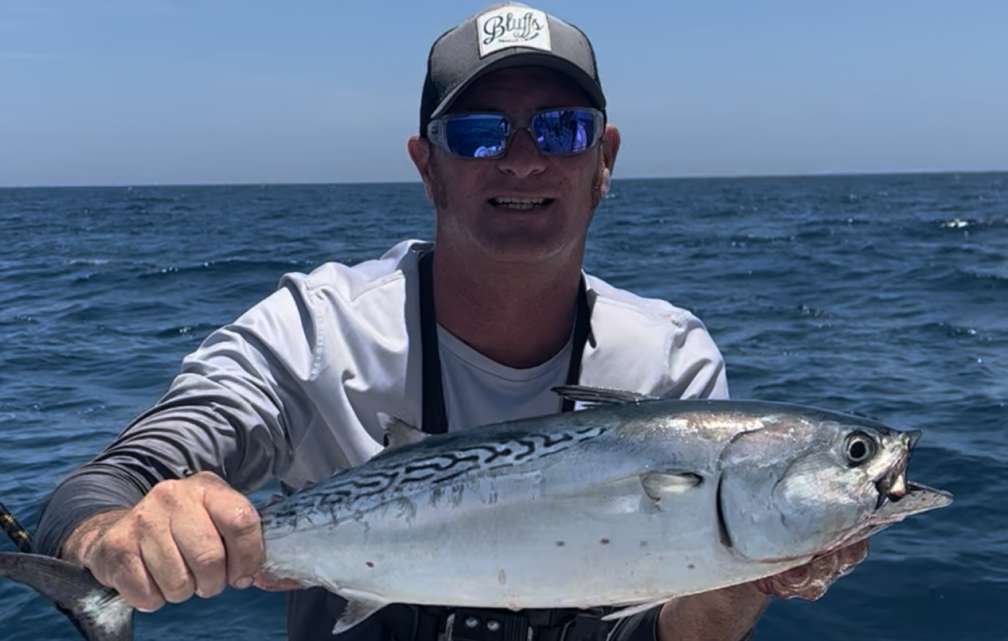 Caught a little tunny fish in FL while fishing