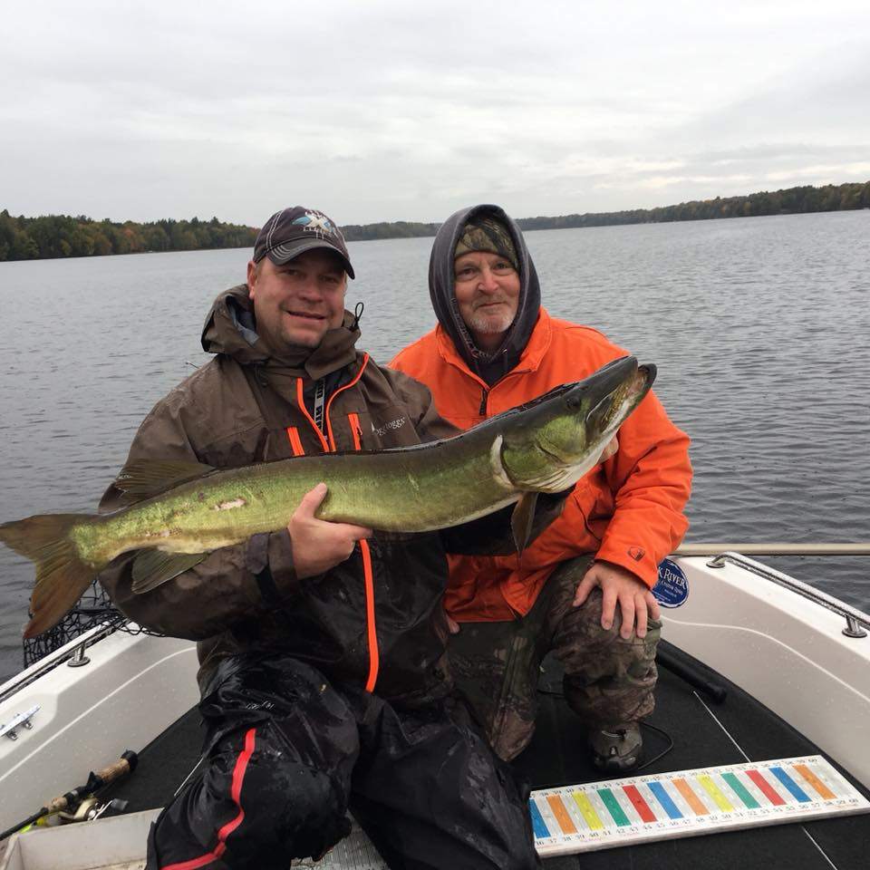 Impressive muskellunge fish caught in WI