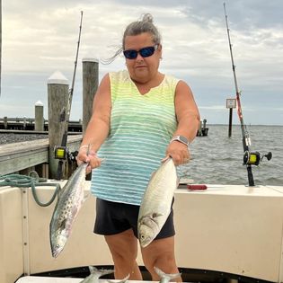 Two small fishing catches in Stevensville