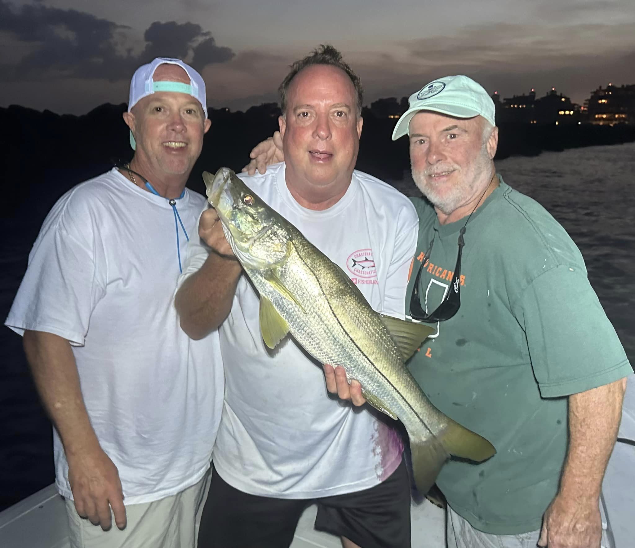 Snook, a large fish caught fishing in Key Biscayne