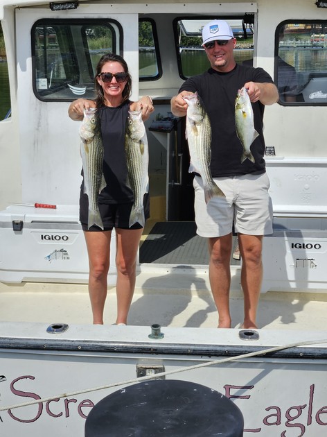 Two anglers fishing in Maryland