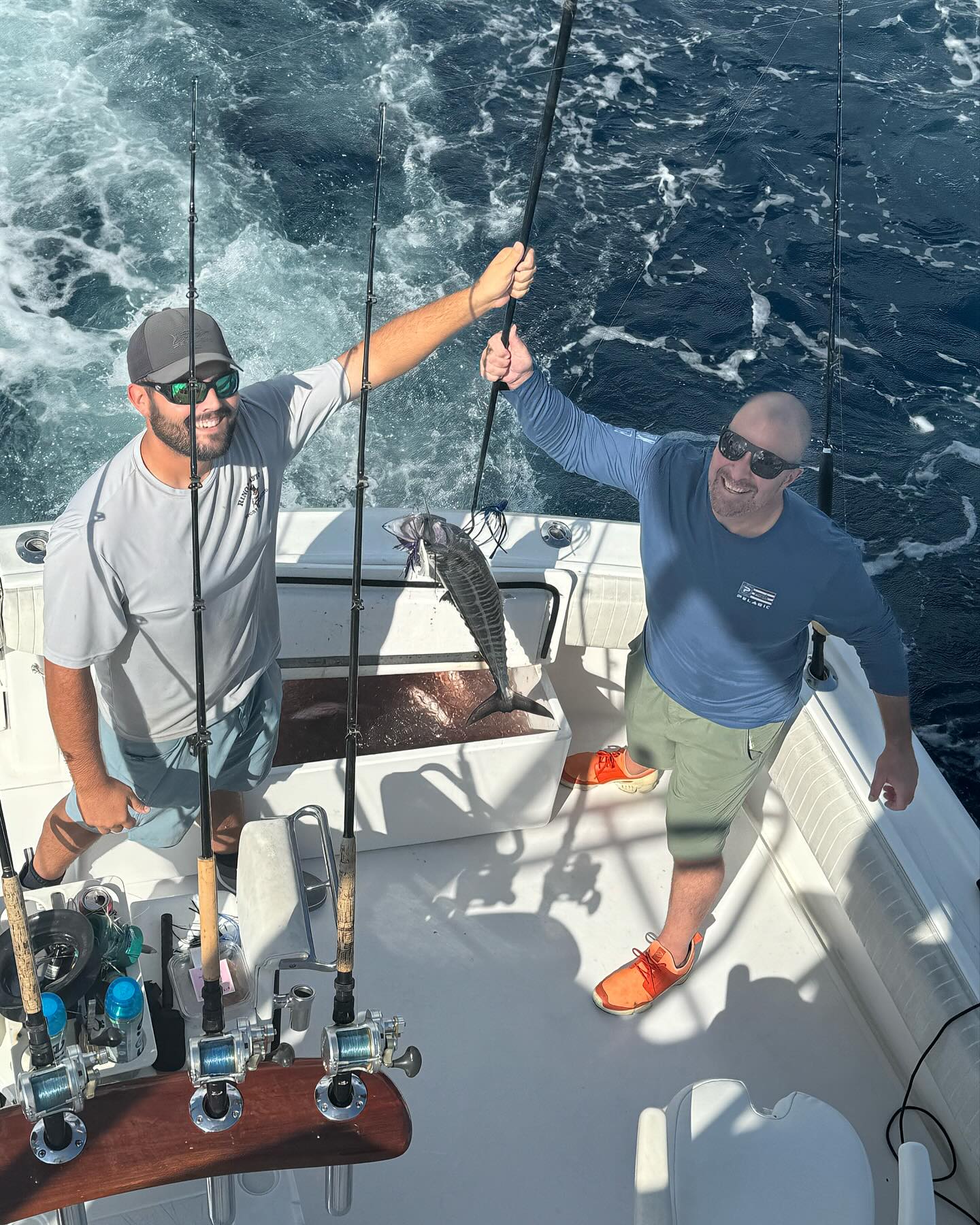 Two anglers fishing in Florida