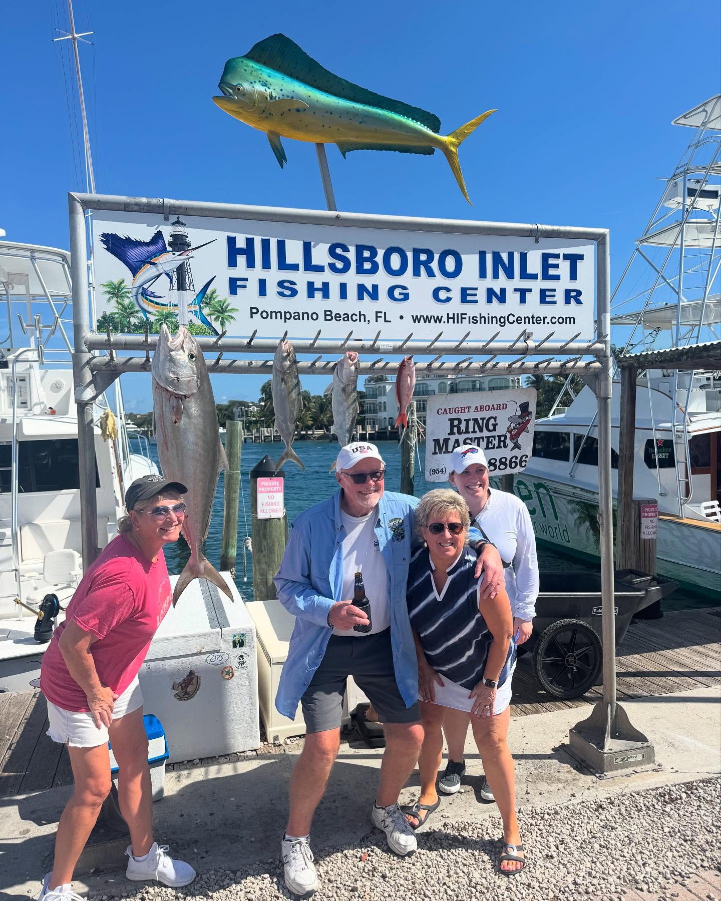 3 big fish caught while fishing in FL