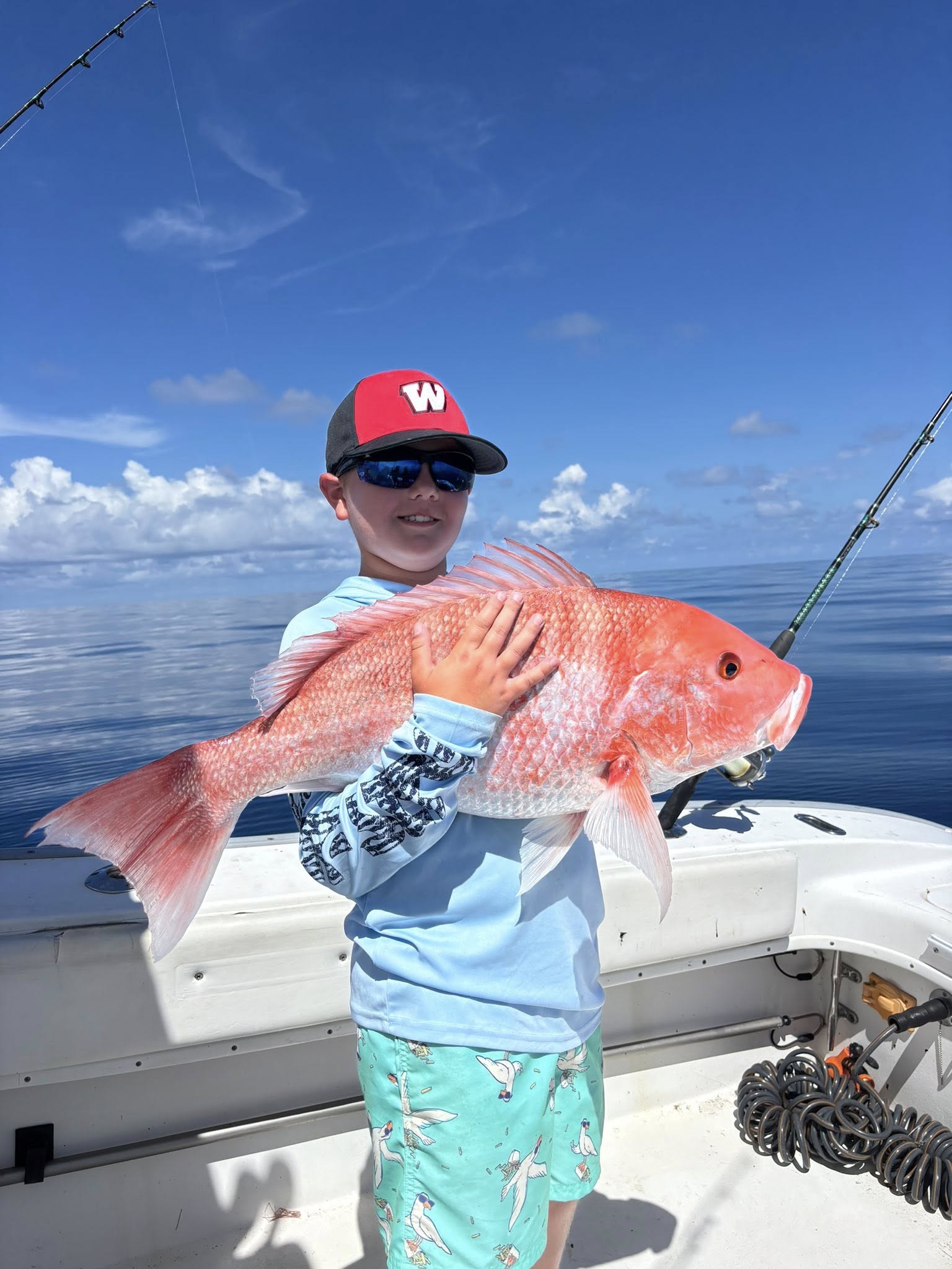 Angler fishing in Largo