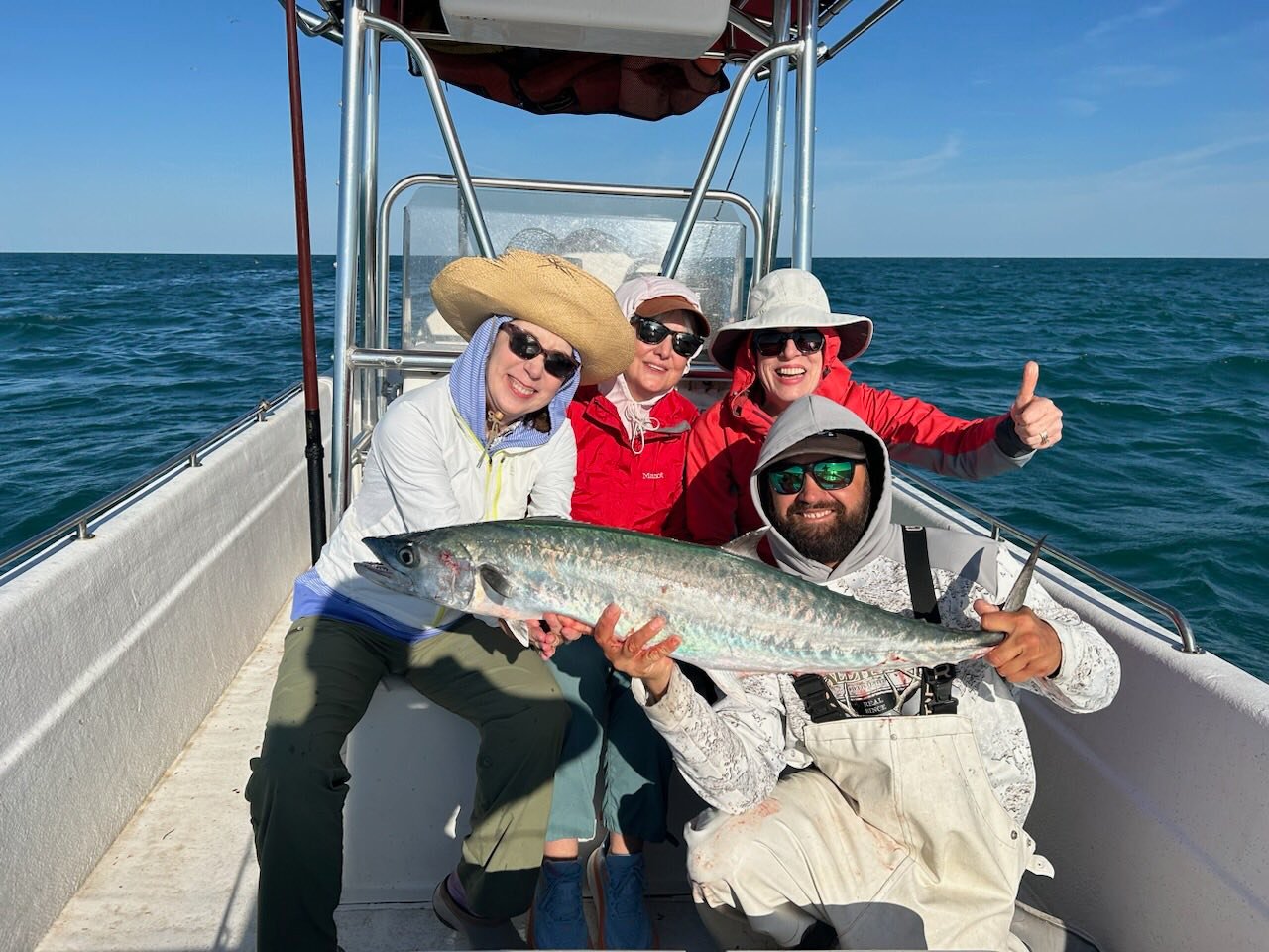King Mackerel caught while fishing in FL