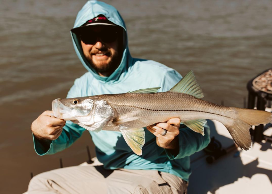 Snook fish caught in Naples, Florida