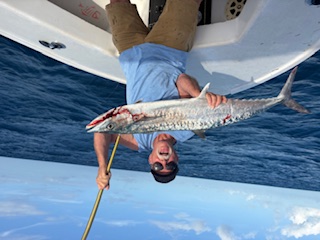 King Mackerel caught while fishing in FL