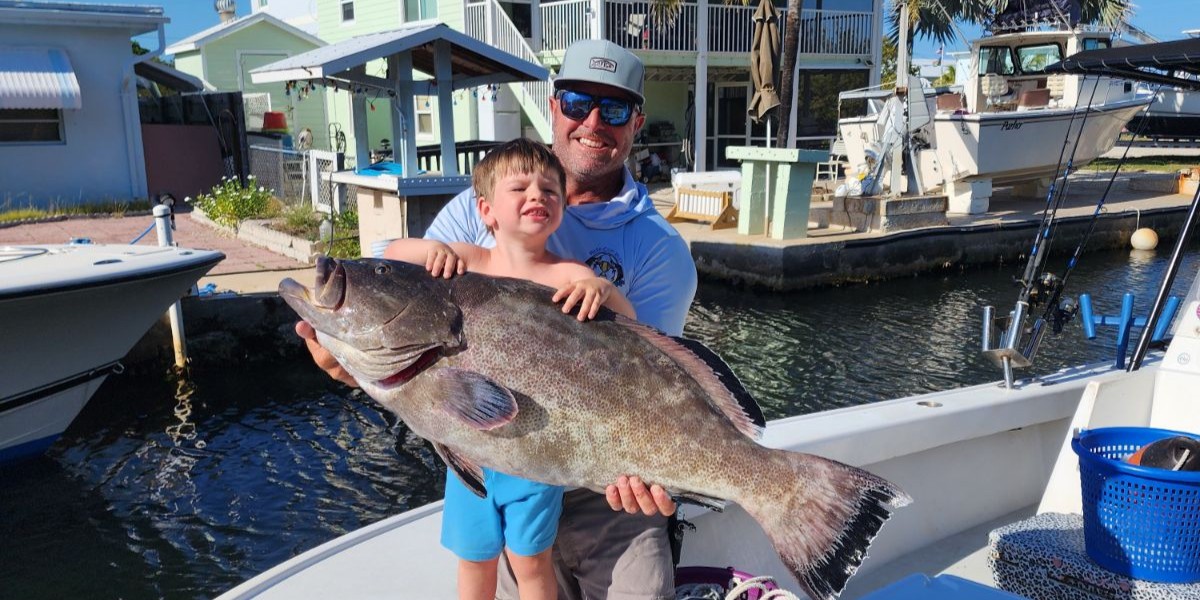 Big Pine Key offshore fishing charter boat with Captain Troy Phillips in Florida Keys waters