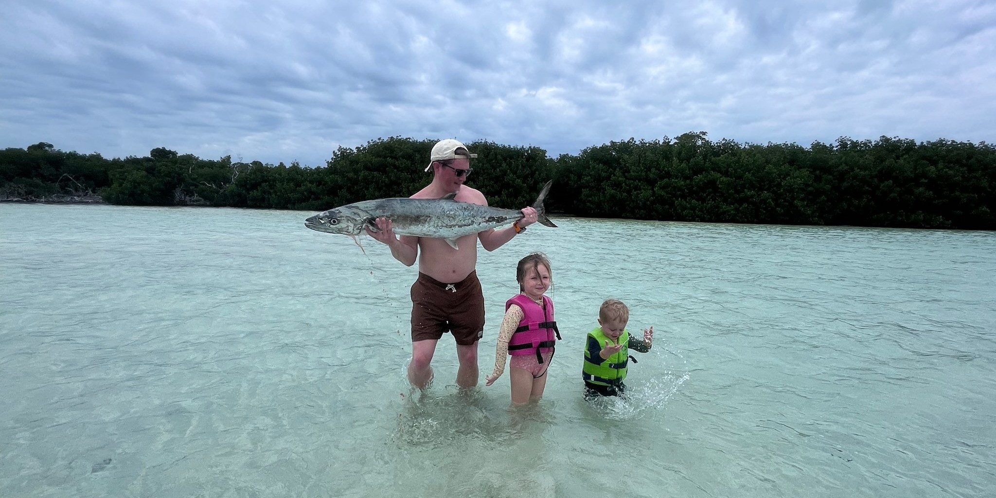 Big Pine Key inshore fishing charter boat on Florida Keys waters targeting tarpon and snapper