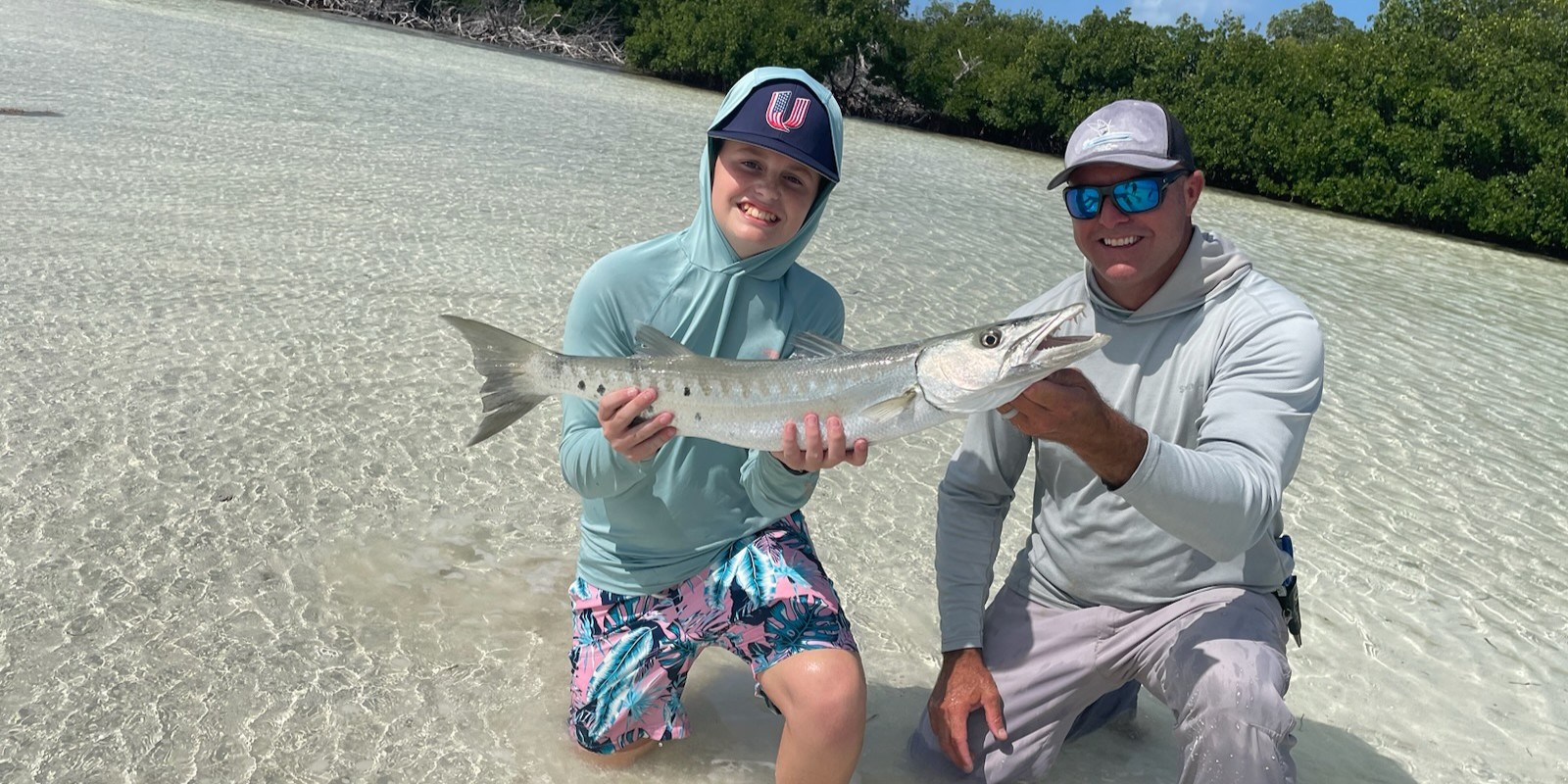 Big Pine Key inshore fishing charter boat on Florida Keys waters targeting tarpon and snapper