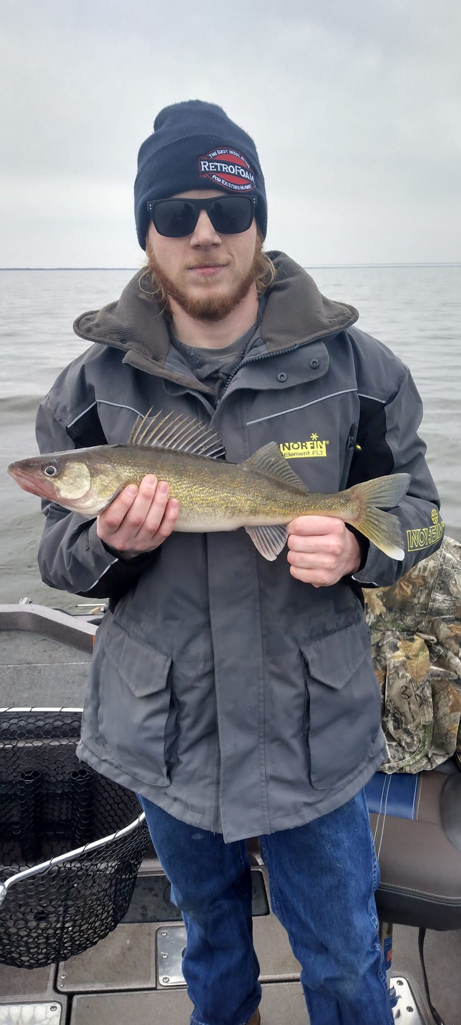 One person fishing in MI
