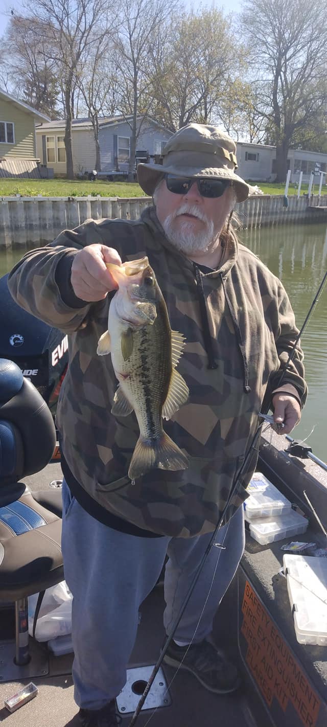 Largemouth Bass caught in Wyandotte