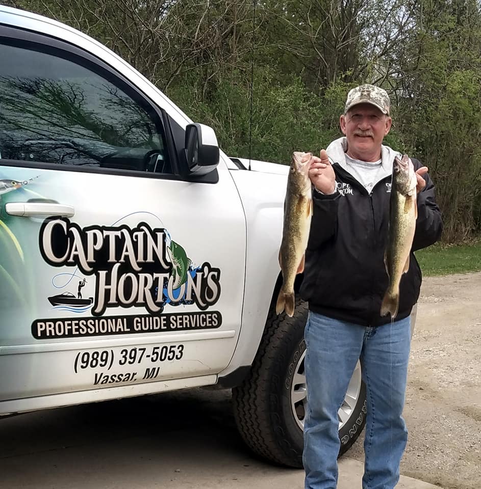 Two small fishing catches in Wyandotte