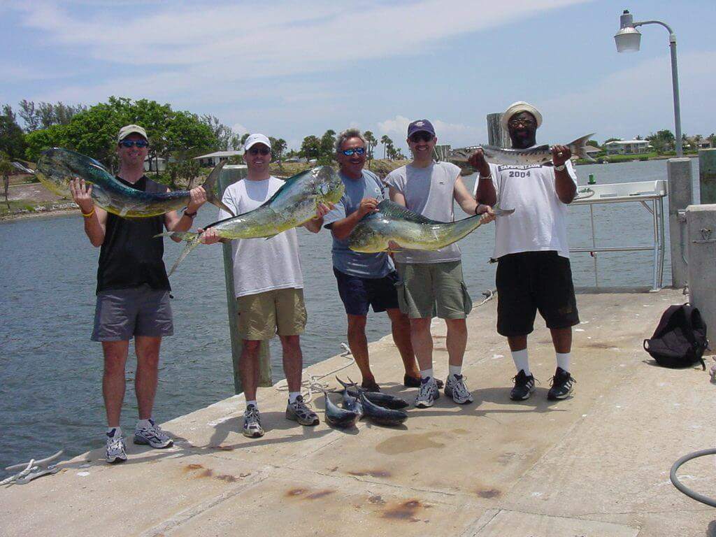 3 large fish caught during fishing trip in West Palm Beach