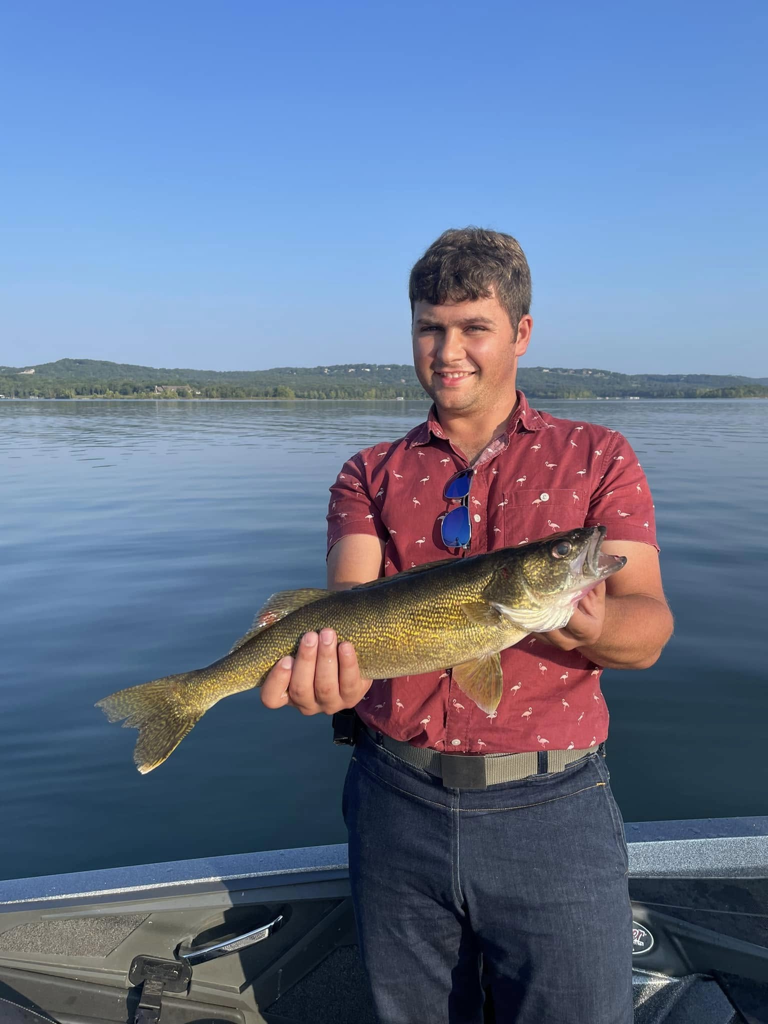 Walleye fish caught in MO