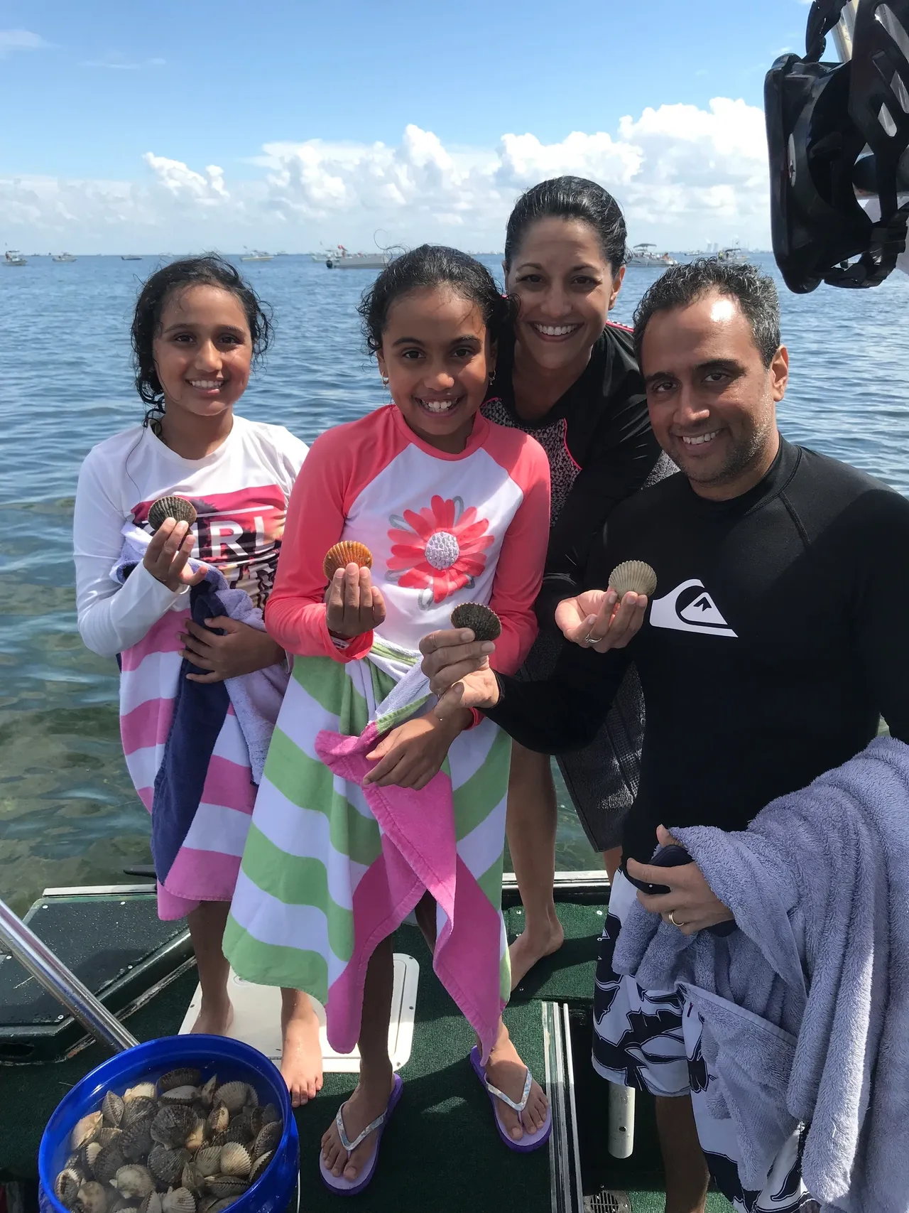 Four anglers fishing in Florida