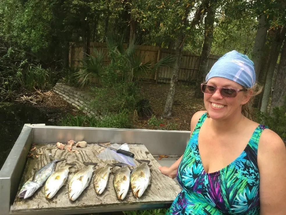 3 medium-sized fishing catches in Florida