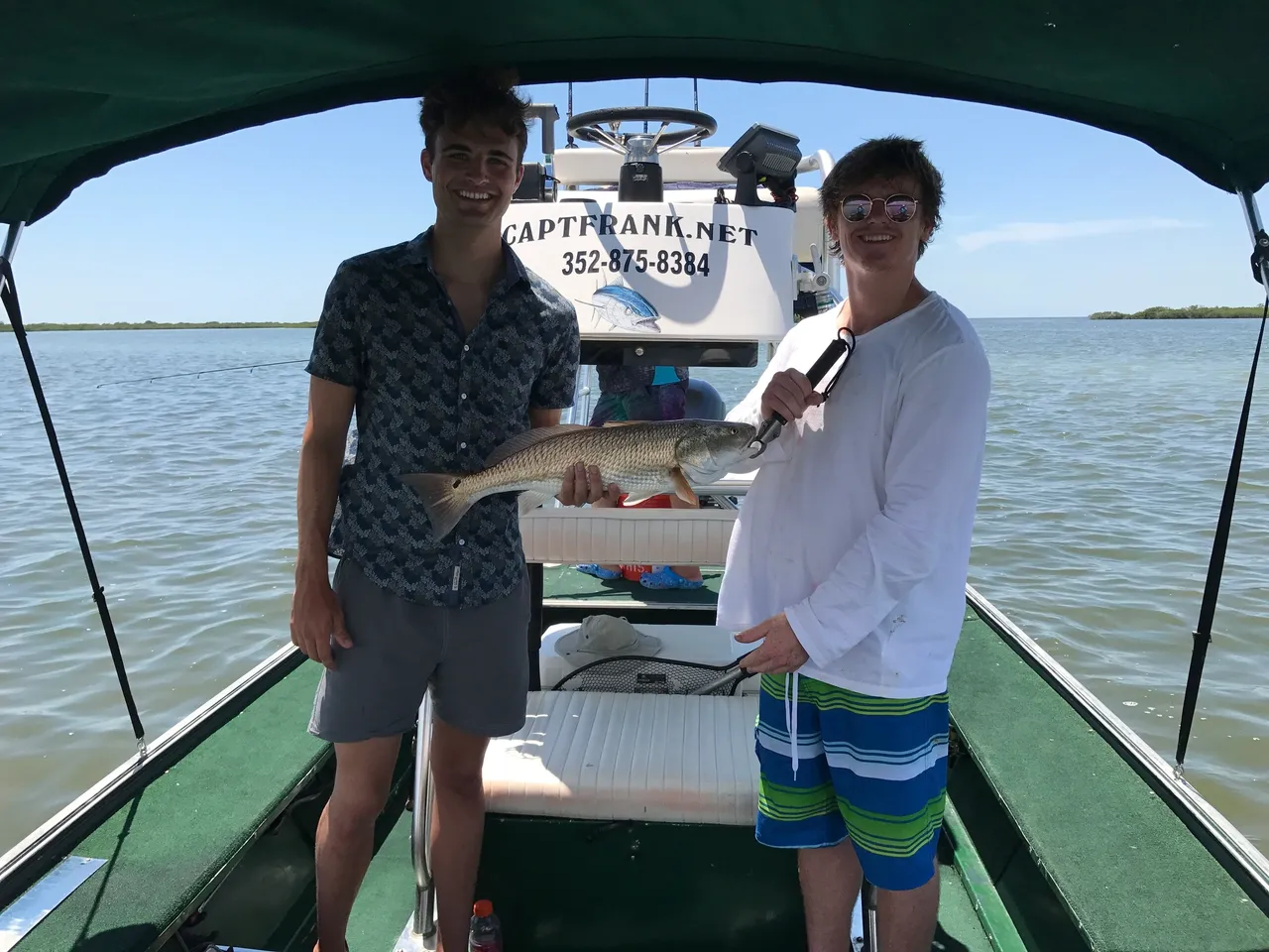 Redfish caught while fishing in FL