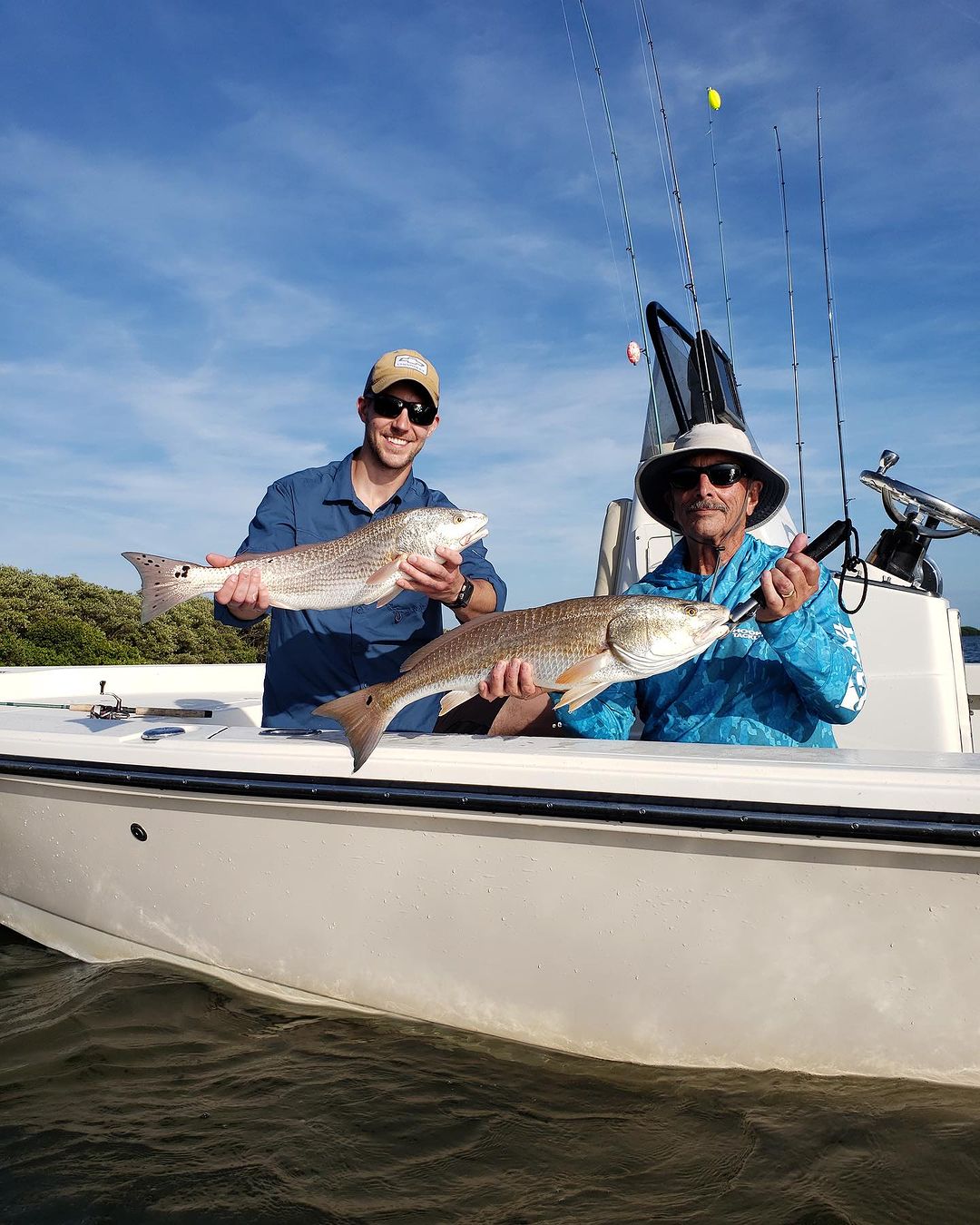 Two redfish caught in Safety Harbor