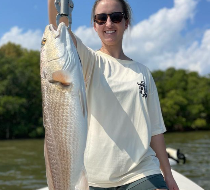 Redfish caught in Safety Harbor