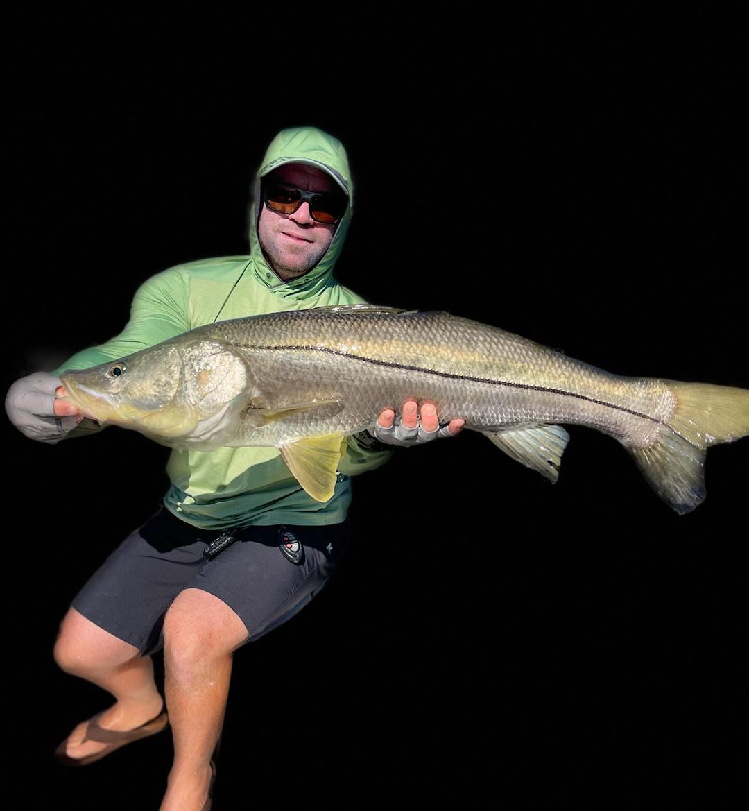 Snook fish caught while fishing in Safety Harbor