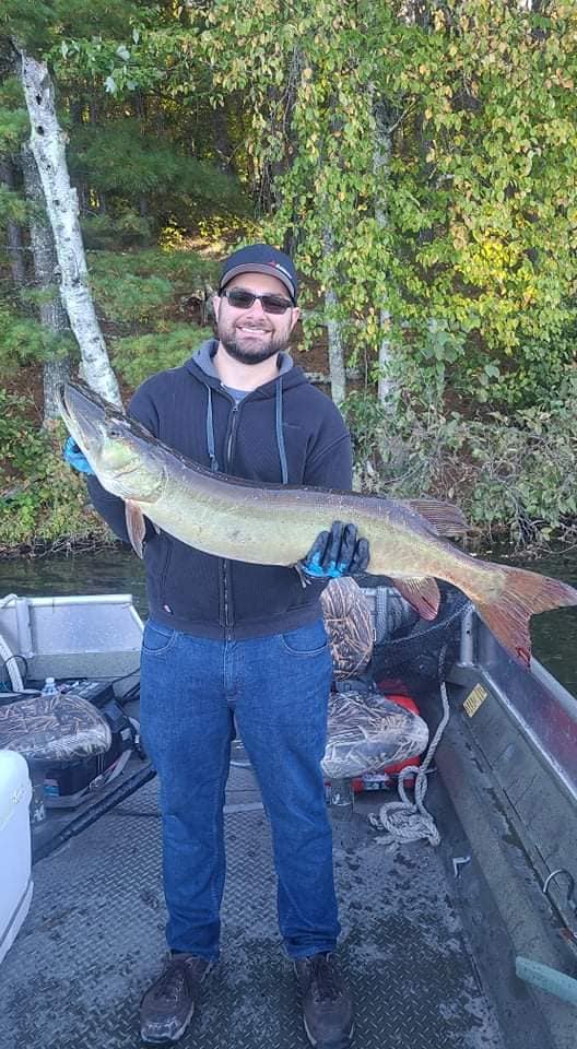 Muskellunge caught by angler in IL