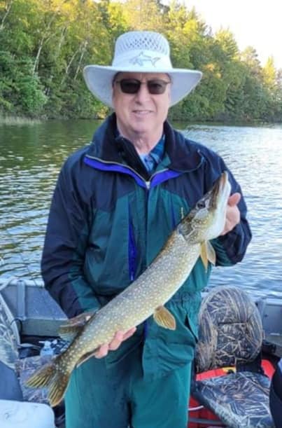 A mighty muskellunge caught in East Dundee