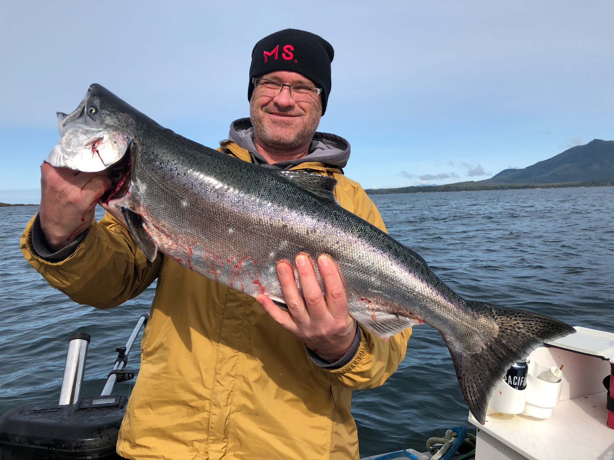 Angler fishing in BC
