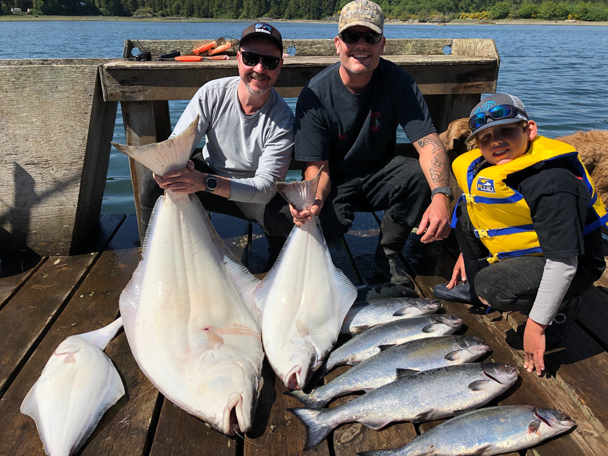 3 big fish caught in BC while fishing