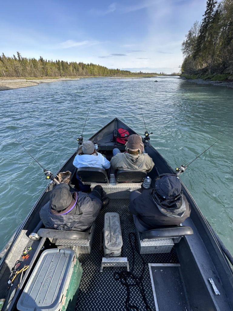 Scenic landscape in Soldotna, fishing location