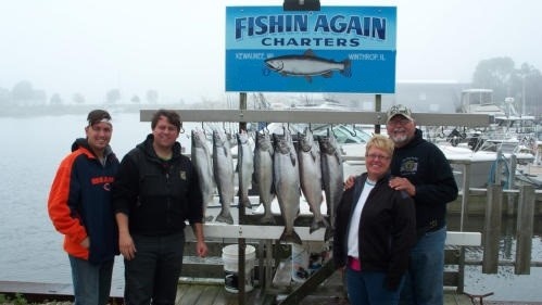 3 big fish caught while fishing in Wisconsin