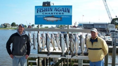 3 fish caught while fishing in WI