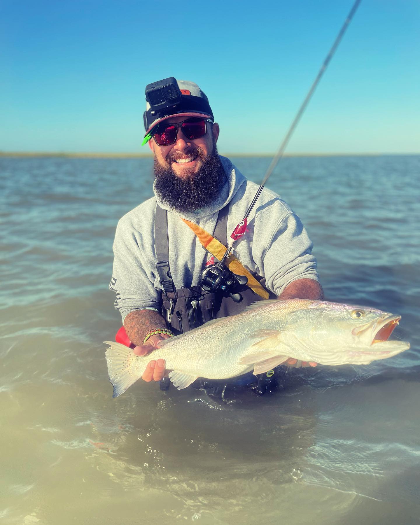 Angler with a 23-inch fish in Freeport