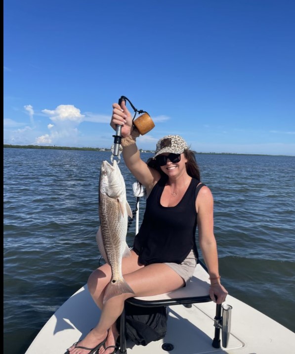 Redfish caught in FL, 24 inches