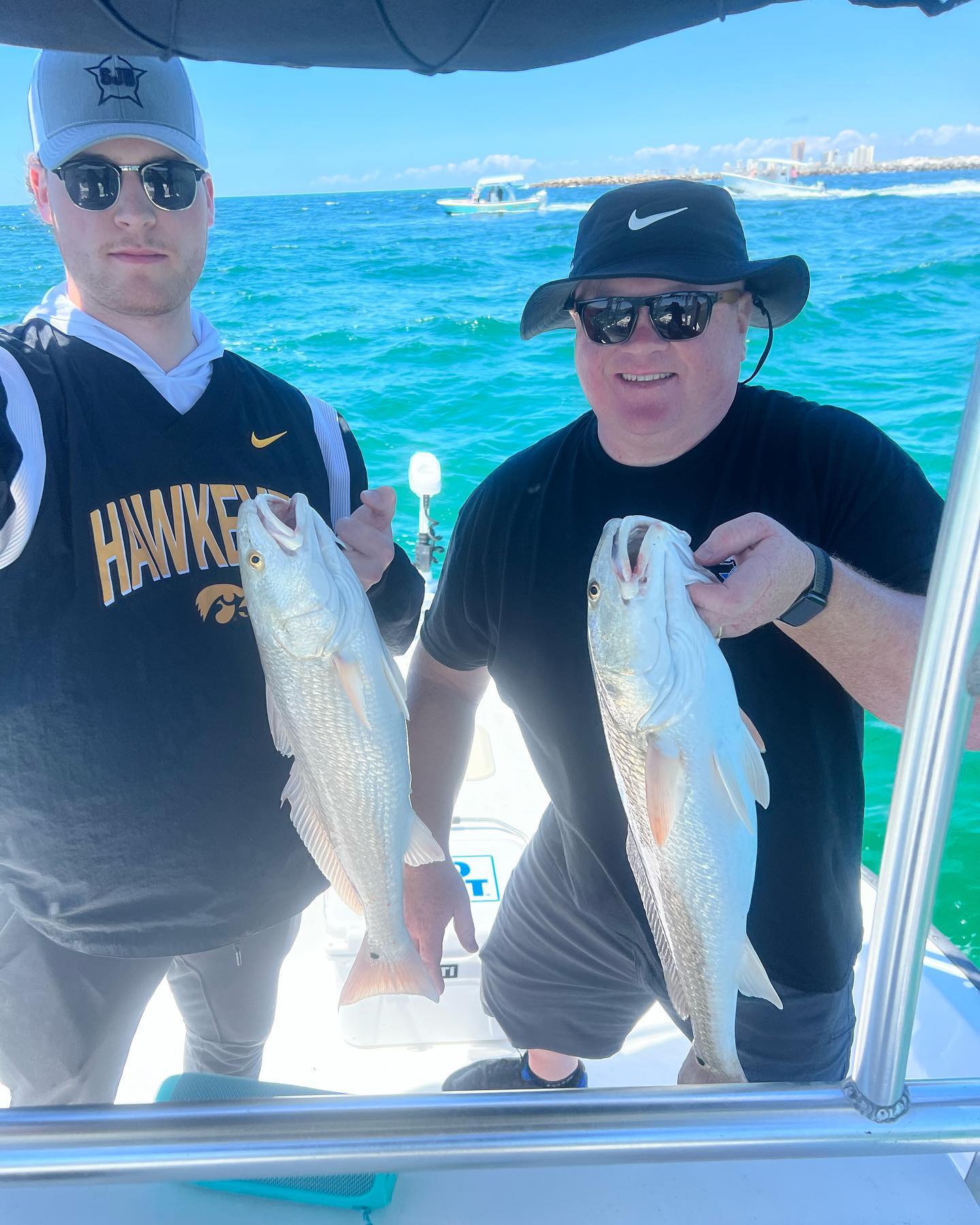 Two redfish caught in FL