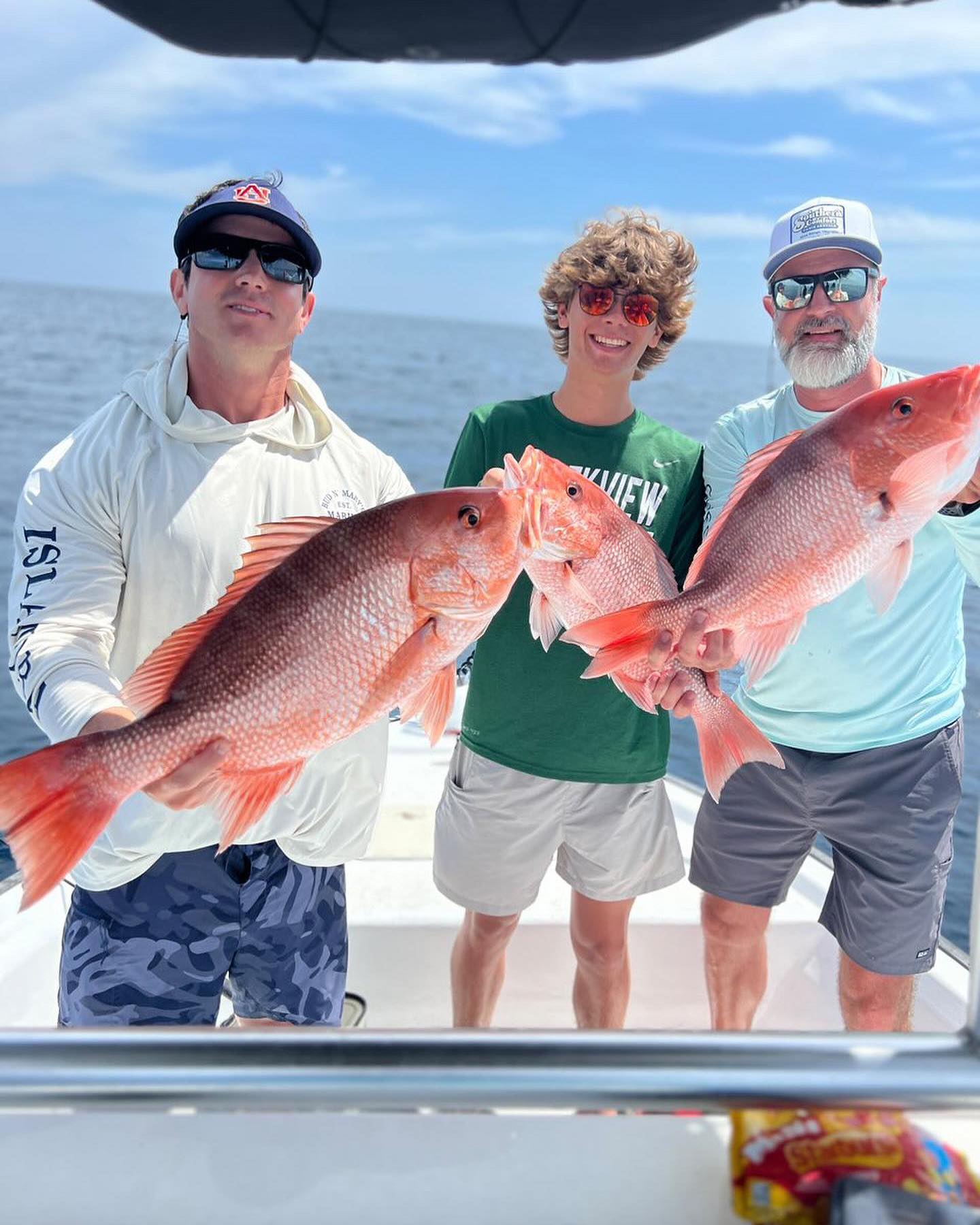 Two people fishing in Panama City Beach