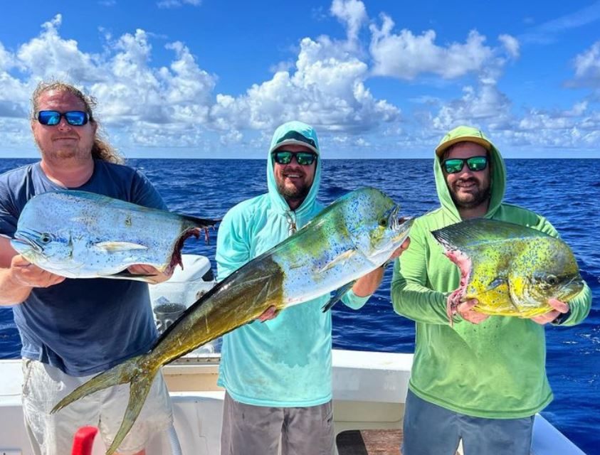 3 big fish caught on a fishing trip in FL