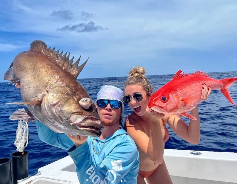 Two anglers fishing in Florida