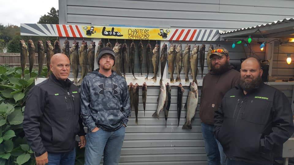 4 anglers fishing in Fairview