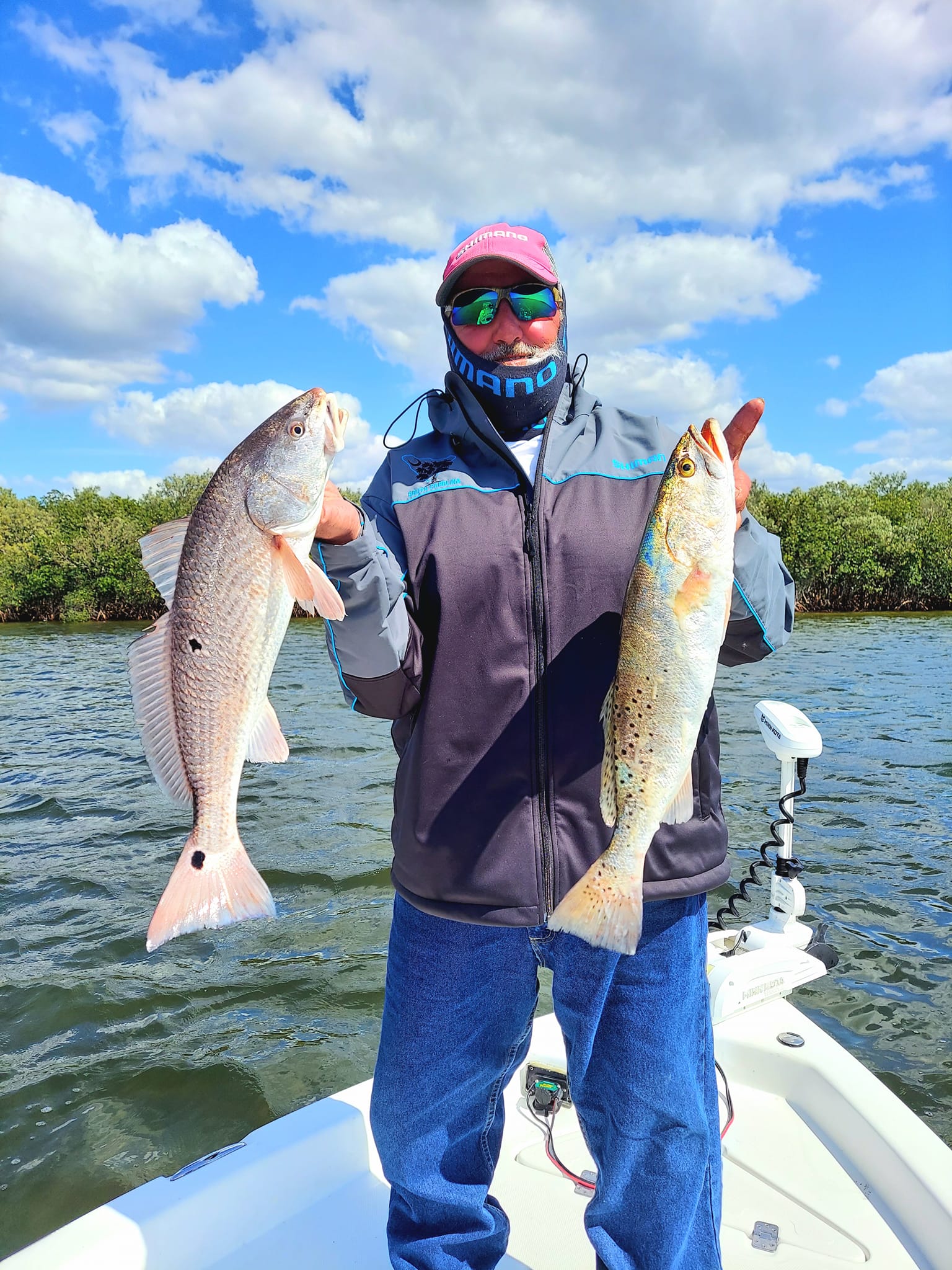 Redfish caught while fishing in Florida