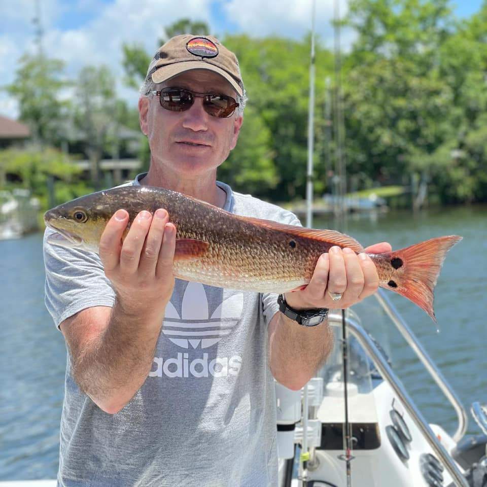 Person fishing in Niceville