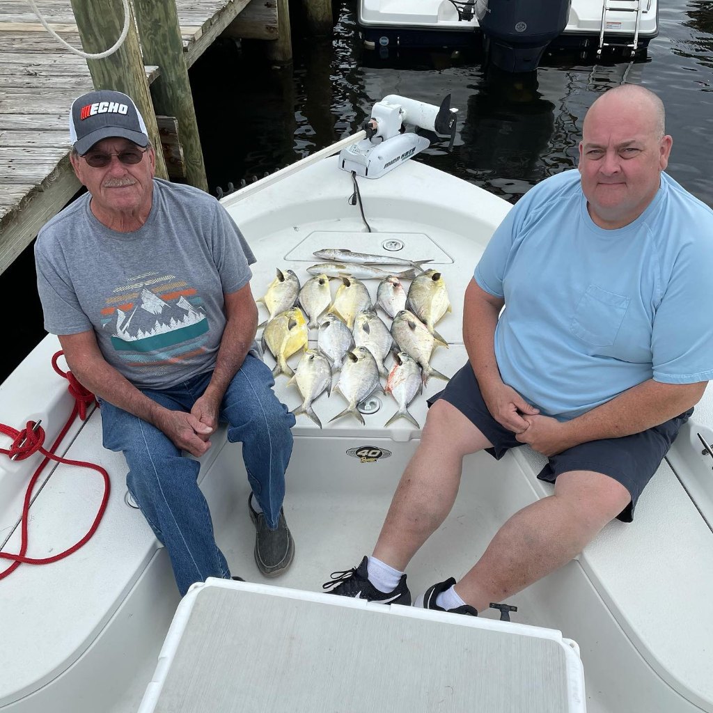 Two people fishing in Niceville