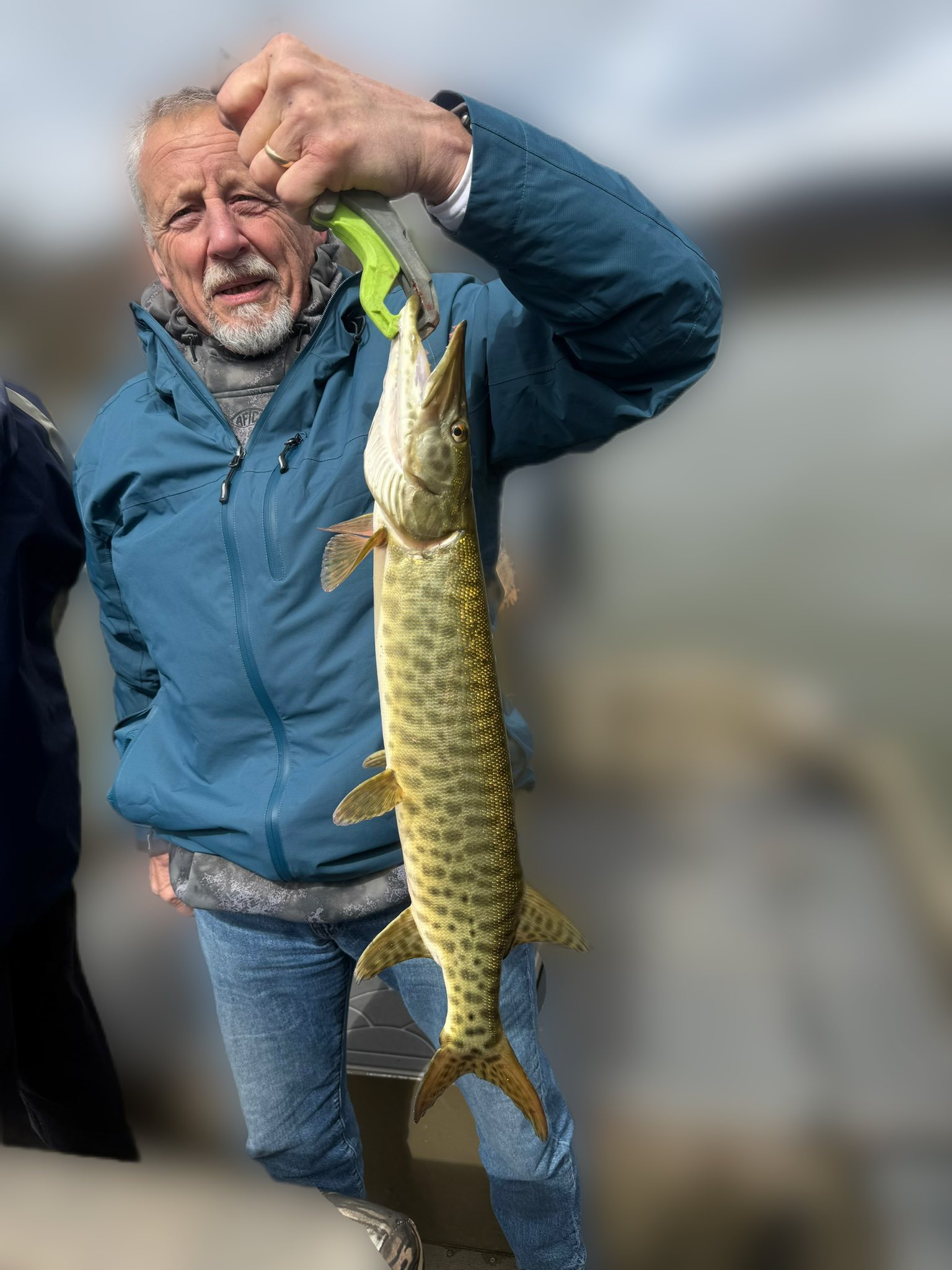 Large muskellunge fish caught fishing in Harrisburg PA