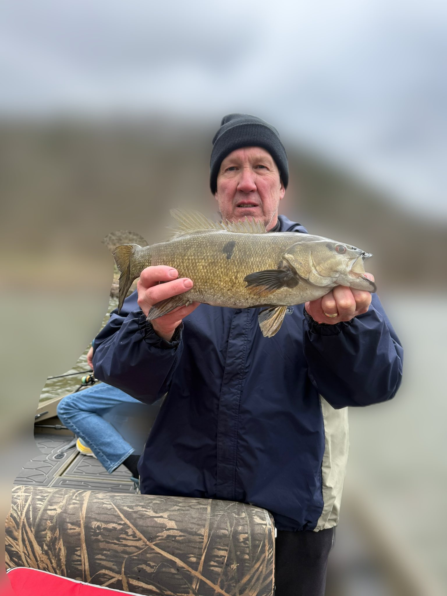 Smallmouth bass caught fishing in Harrisburg PA
