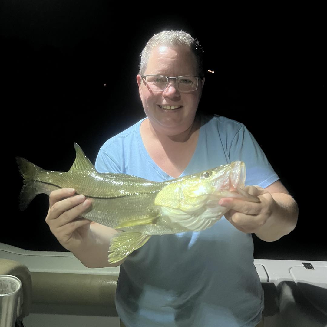Angler fishing with rod in Palm Coast