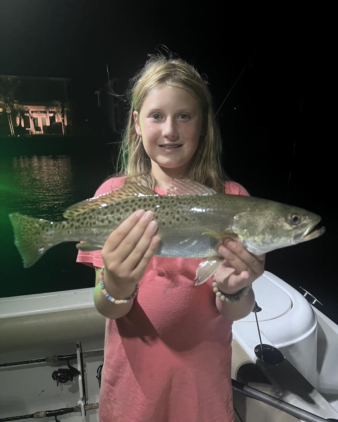 Spotted Weakfish caught at Palm Coast