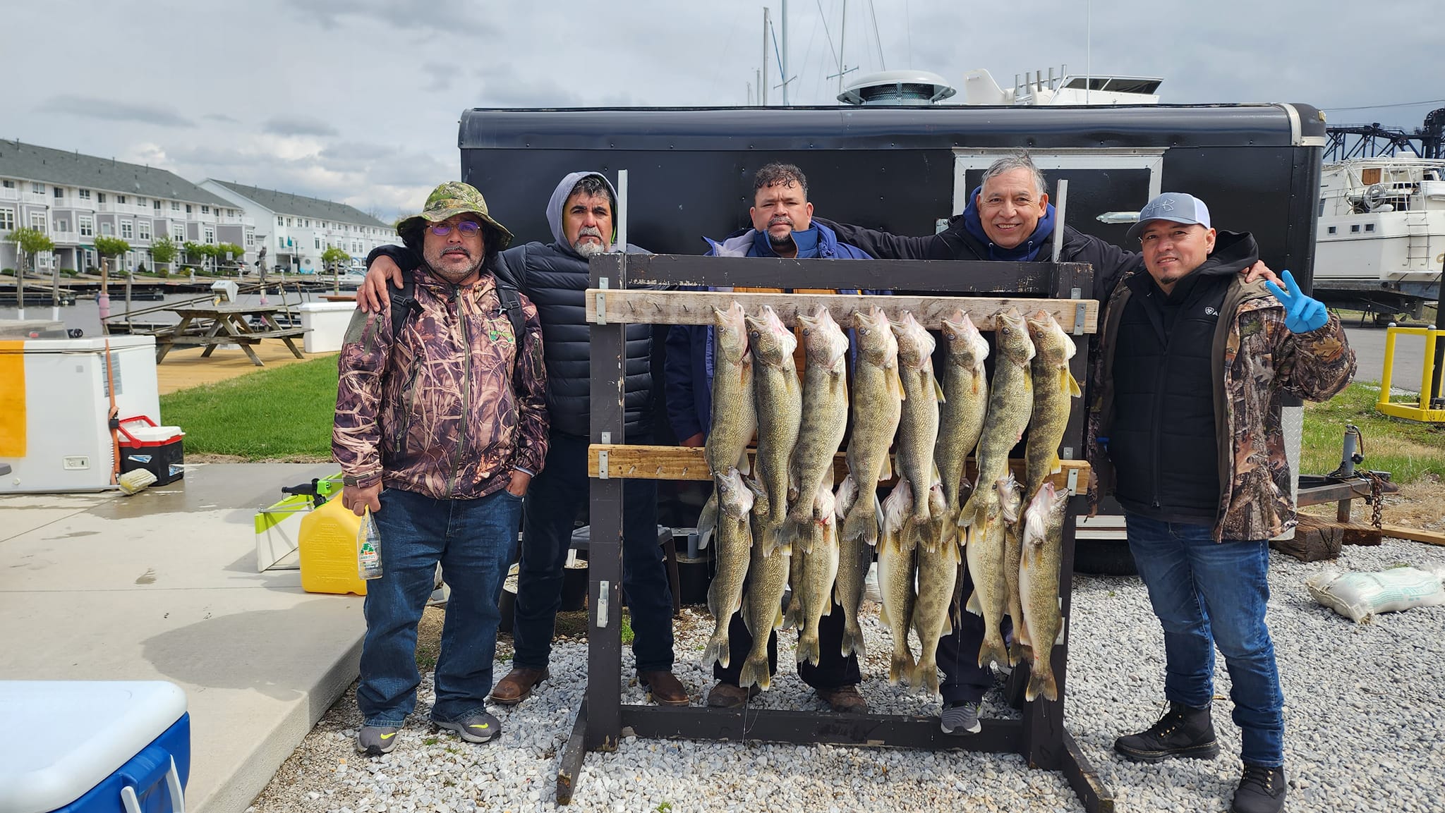 3 fish caught at Lorain