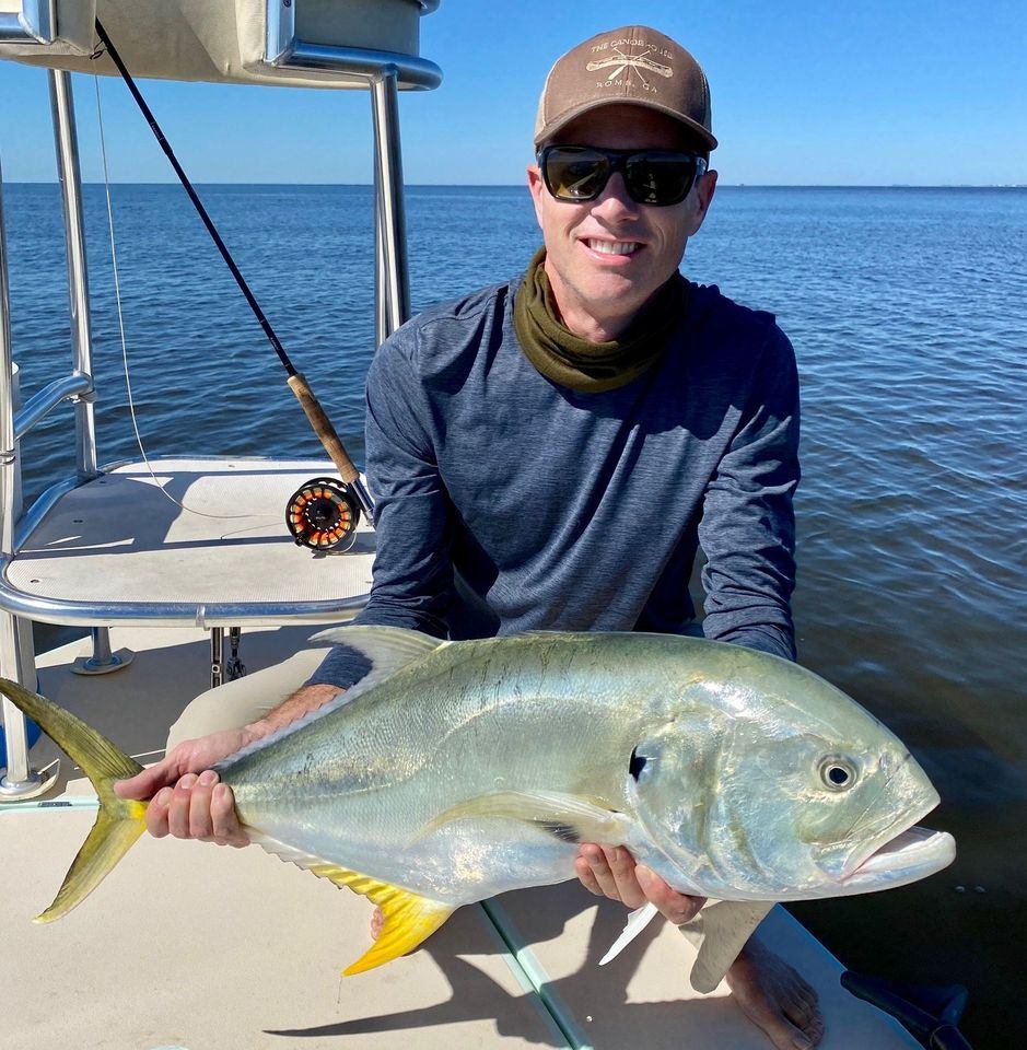 Crevalle Jack, a 20-inch fish, caught in FL