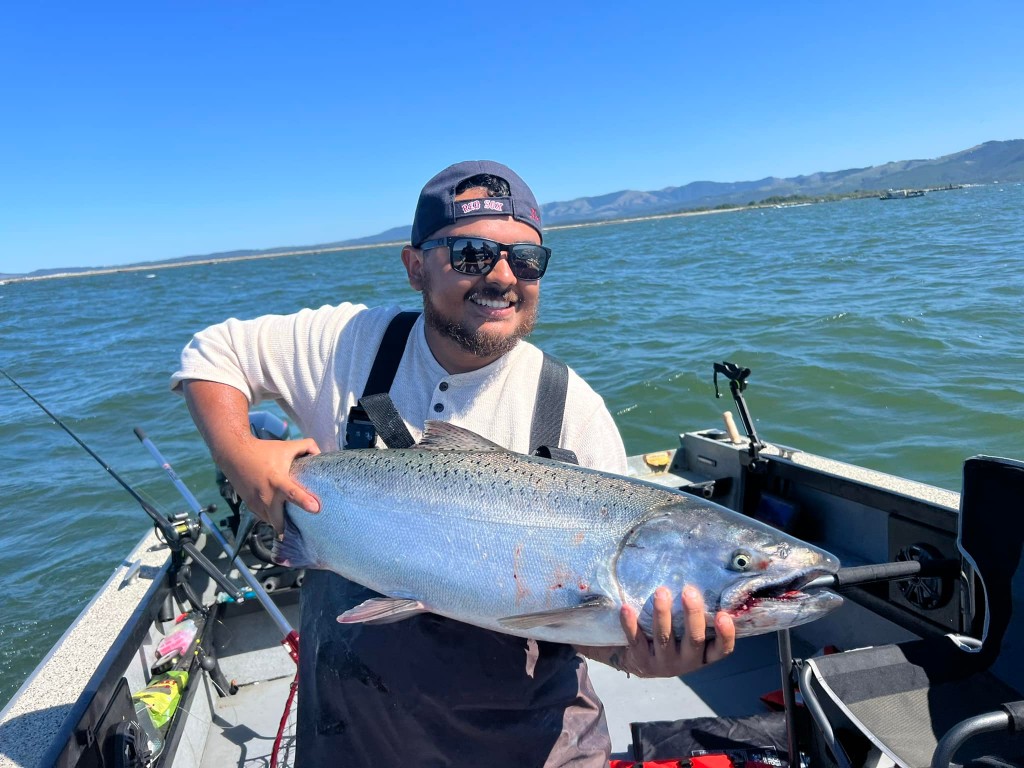 Coho salmon caught in FL