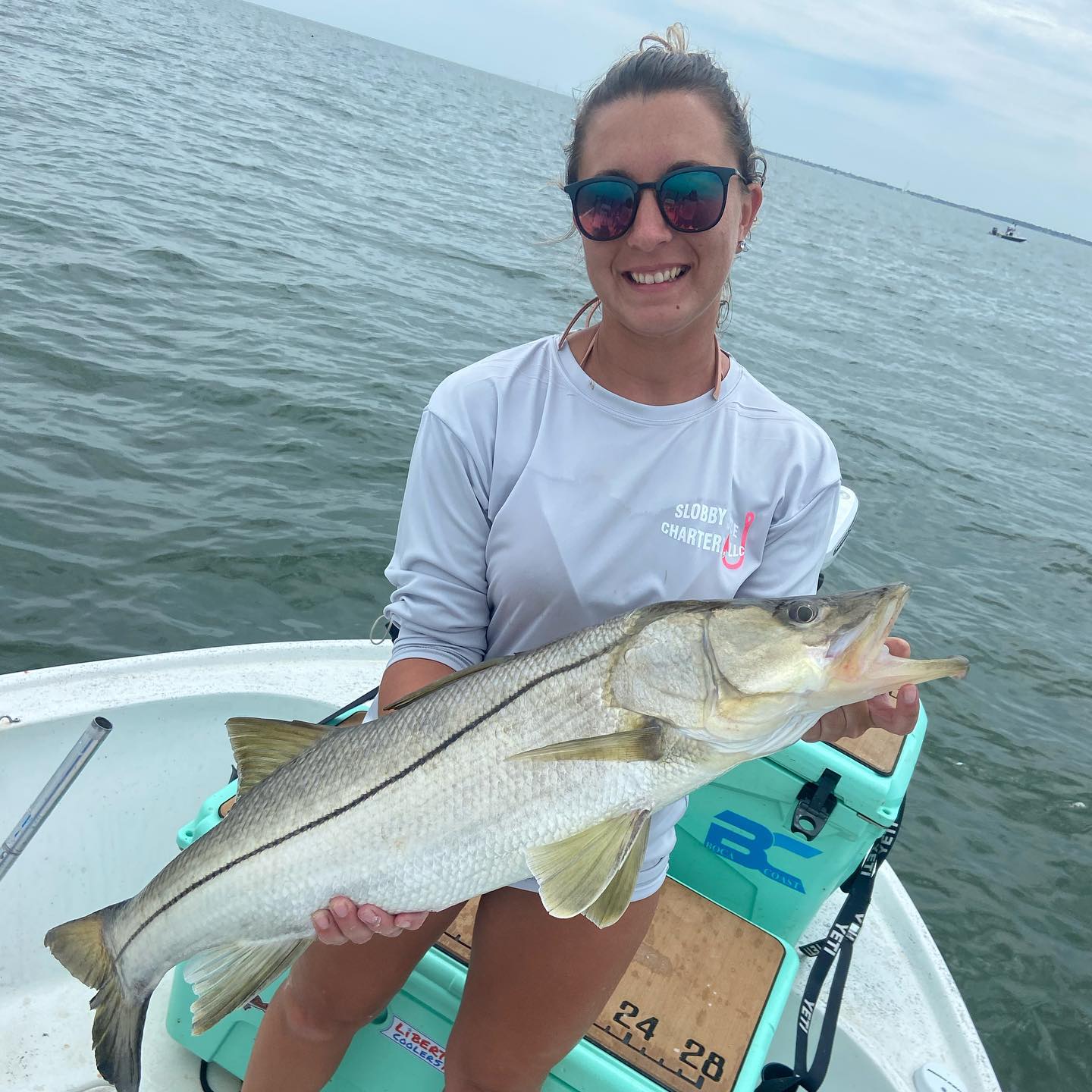 Snook fish caught while fishing in FL